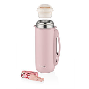 Çelik Termos Pembe 1260 Ml