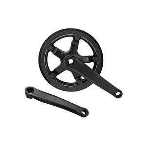 Tek Yaprak - Tek Dişli Muhafazalı Bisiklet Aynakol 44t 170mm