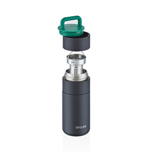 Çelik Termos Siyah 350 Ml