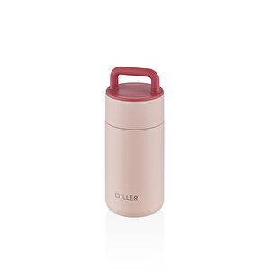 Çelik Termos Pembe 350 Ml