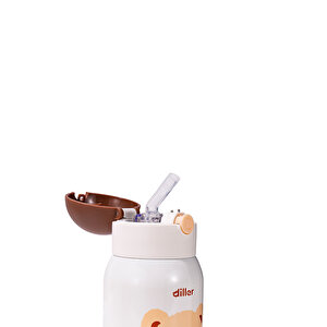 Çelik Termos Kahverengi 300 Ml