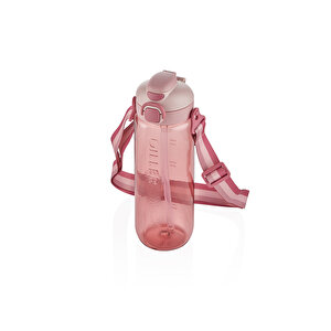 Pipetli Su Matarası Pembe 780 Ml
