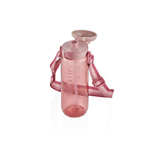Pipetli Su Matarası Pembe 780 Ml