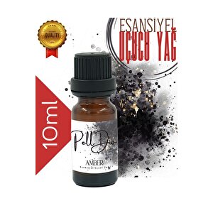 Amber Esansiyel Uçucu Koku Yağı Buhurdanlık Yağı Difüzör Esansı 10ml