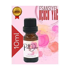 3'lü Pudra-lavanta-nane Esansiyel Uçucu Yağ, Buhurdanlık Yağı, Difüzör Esansı, Oda Kokusu 10ml-4