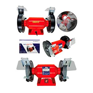 Deko Turkey Çark Motoru 175 Mm Zımpara Balta Bıçak Bileme Makinesi Güçlü Dayanıklı Taslama Motoru