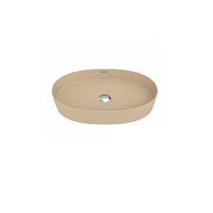 LP160 Loop Oval Çanak Lavabo 40x60 Cm Mat Cappuccino