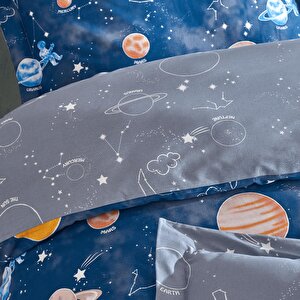 Soley | Galaxy | %100 Pamuk Tek Kişilik Nevresim Takımı