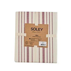 Soley | Agna | %100 Pamuk İpliği Boyalı Tek Kişilik Nevresim Takımı