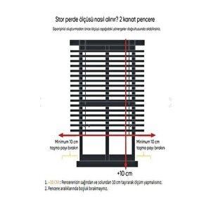 Çift Mekanizmalı Kırık Beyaz Tül Perde Ve Ekru Stor Perde Stb45253-v01