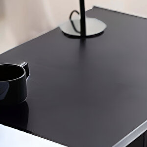 Terra Ahşap Çalışma Masası 180x60 Siyah Renk Cpt4640-180