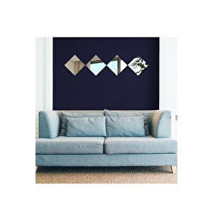 Kare 4 Parçalı 20x20 Ayna