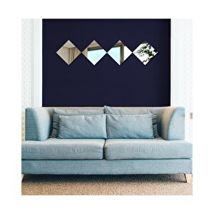 Kare 4 Parçalı 20x20 Ayna