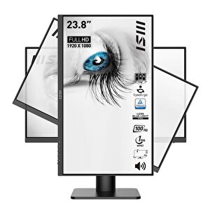 Msi Pro Mp243xp 23.8 1920x1080 100hz 1ms Hdmi Dp Flat Ips Monitor
