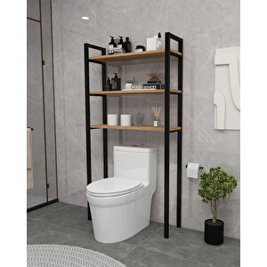 Safi̇r Banyo Rafi Klozet Ve Çamaşir Maki̇nesi̇ Üstü Düzenleyi̇ci̇ Atlanti̇k Çam