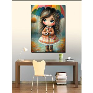 Kanvas Tablo Ölüm Meleği Ve Kayık 70x100 cm