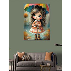Kanvas Tablo Ölüm Meleği Ve Kayık 70x100 cm