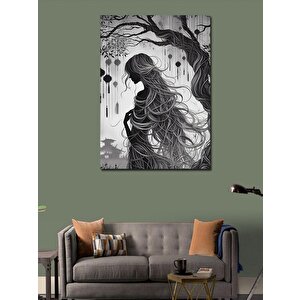 Kanvas Tablo Bu Dil Ve Kızıl Ejder 100x140 cm