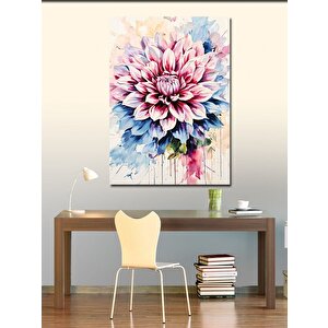 Kanvas Tablo Renkli Çiçek 70x100 cm