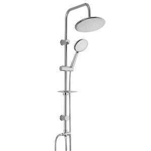 Domino Krom Lavabo-banyo Bataryası Ve Duş Ünitesi 3'lü Set 971521-971511-440615