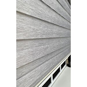 Zebra Stor Sert Plastik Kasalı Gri Perde Stb 400v04-pd 180x200 cm