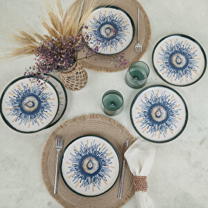Hydra Nordic Pasta Tabağı 22 Cm 6 Adet 21286