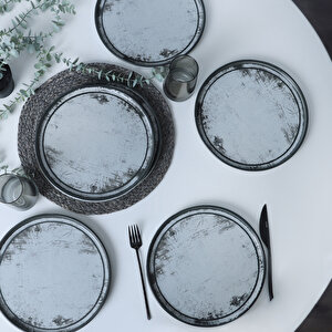 Vintage Mist Stackableservis Tabağı 27 Cm 6 Adet 21778