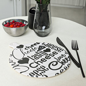 Cheese Tasty Peynir Sunum Tabağı 26 Cm 22095