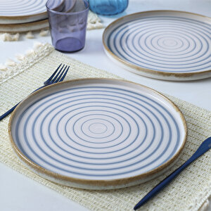Ocean Breeze Skackable Servis Tabağı 27 Cm 6 Adet 21733
