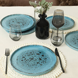 Okyanus Esintisi Stackable Servis Tabağı 27 Cm 6 Adet 21718