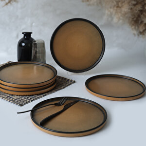 Vintage Stackable Servis Tabağı 27 Cm 6 Adet 21782