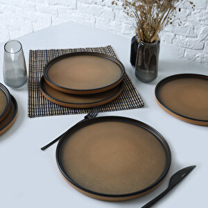 Vintage Stackable Servis Tabağı 27 Cm 6 Adet 21782