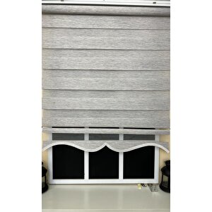 Zebra Stor Perde Gri Alüminyum Kasa Stb-400-v04