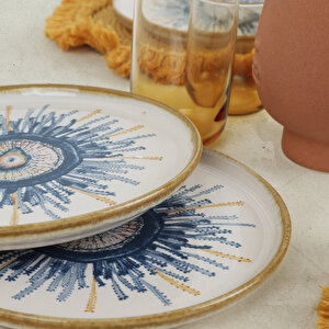 Hydra Nordic Pasta Tabağı 22 Cm 6 Adet 21352