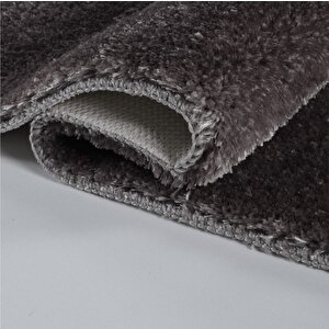 Sadiva Doğal Kaymaz Taban 2'li Banyo Paspası 60x100 - 50x60 Antrasit