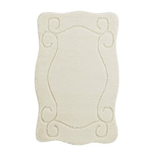 Sebano Elvin Doğal Kaymaz Taban 3’lü Banyo Paspası 60x100 - 50x60 - 50x60 Krem