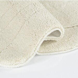 Sebano-shell 3’lü Banyo Halısı 1 Adet 60x100 Cm  + 2 Adet 60x50 Cm