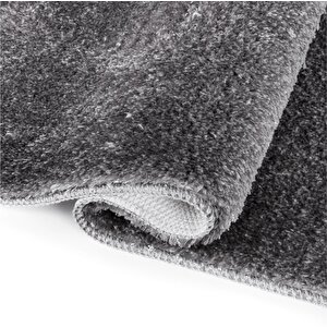 Santa Doğal Kaymaz Taban 2'li Banyo Paspası 60x100 - 50x60 Gri