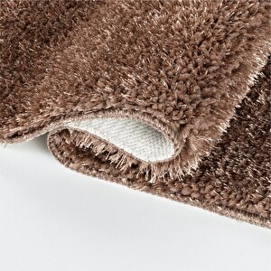 Synergy Doğal Kaymaz Taban 2'li Banyo Paspası 100x60 50x60 Açık Kahverengi