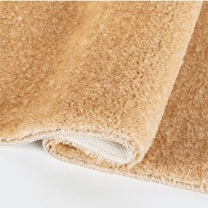 Santa Doğal Kaymaz Taban 2'li Banyo Paspası 60x100 - 50x60 Bej