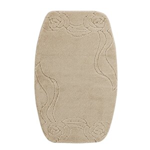 Sebano Zenga Doğal Kaymaz Taban 3’lü Banyo Paspası 60x100 - 50x60 - 50x60 Bej