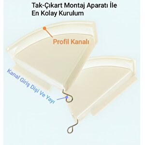 Isıtaç 40 cm Petek Üstü 35cm Alüminyum Isı Yönlendirici (Sipariş Öncesi Görseldeki Gibi Peteğinizi Dıştan-Dışa Ölçünüz)