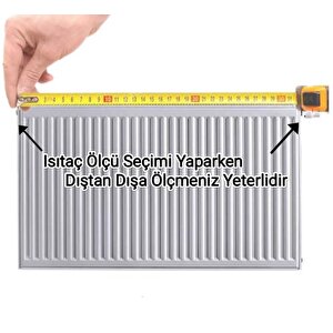 Isıtaç 60 cm Petek İçin 55cm Alüminyum Isı Yönlendirici (Sipariş Öncesi Görseldeki Gibi Peteğinizi Dıştan-Dışa Ölçünüz)