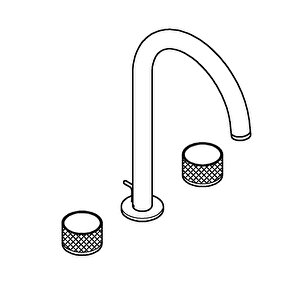 Atrio Private Collection 3 Delikli Lavabo Bataryası  L-boyut - 20595da0