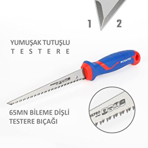 Workpro Wp215016 150mm Hızlı Kesim Profesyonel Alçıpan Testeresi