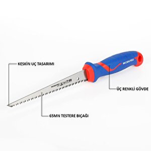 Workpro Wp215016 150mm Hızlı Kesim Profesyonel Alçıpan Testeresi
