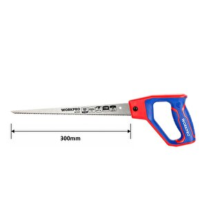 Workpro Wp215018 300mm Hızlı Kesim Profesyonel Alçıpan Testeresi
