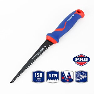 Workpro Wp215017 150mm Hızlı Kesim Profesyonel Bi-metal Alçıpan Testeresi