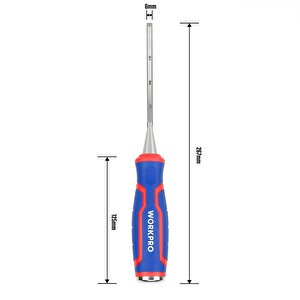 Workpro Wp243004 6mm Profesyonel İskarpela