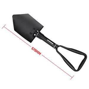 Workpro Wp335006 570mm Katlanabilir Çok Amaçlı Profesyonel Kamp Küreği
